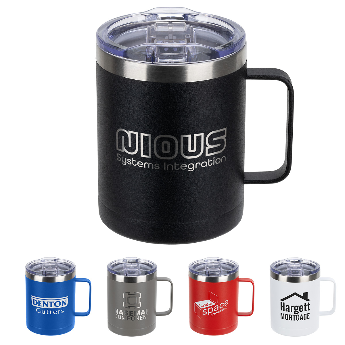 Ceva 14 oz Copper-Coated Powder-Coated Insulated Mug