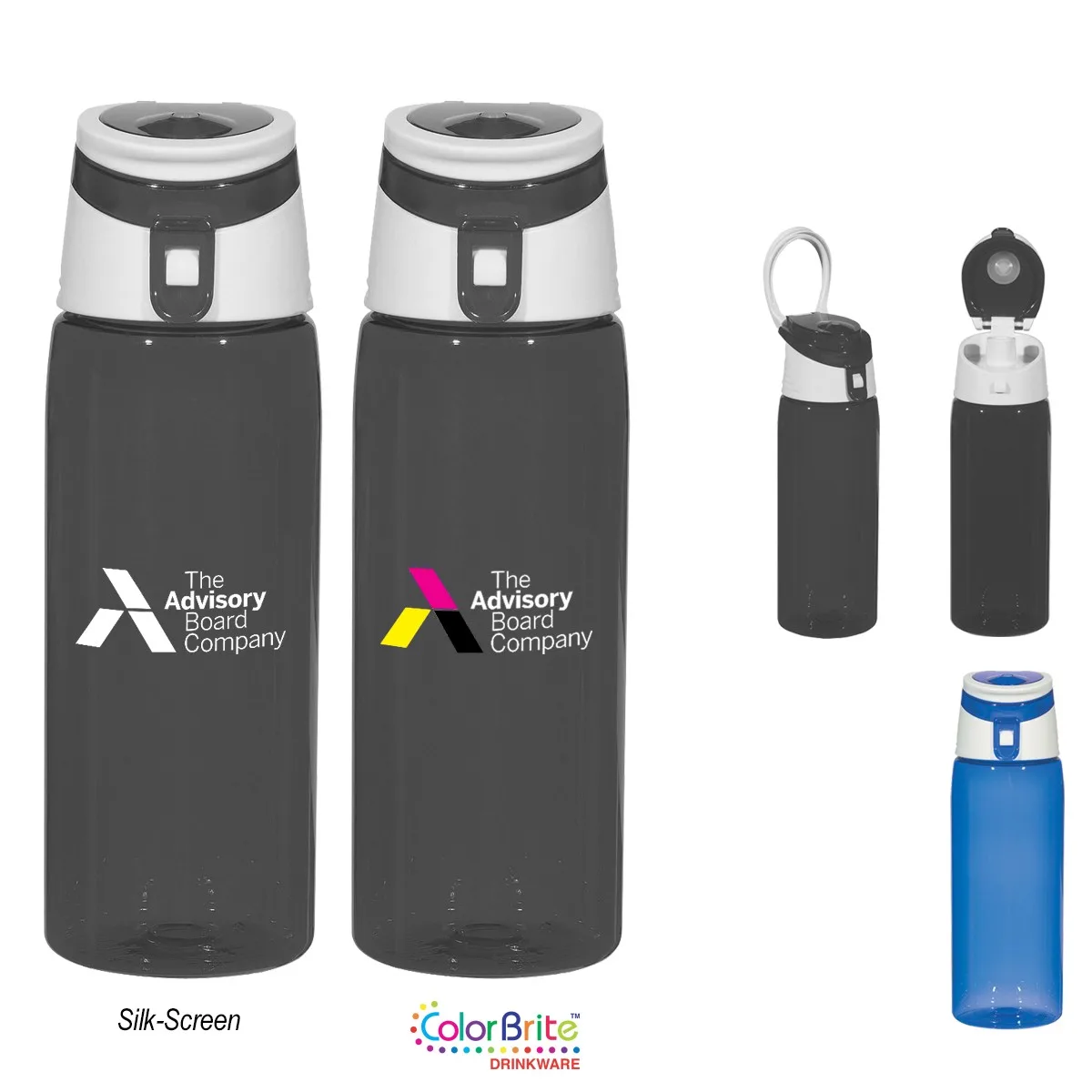 24 Oz. Tritan™ Flip-top Sports Bottle view 2