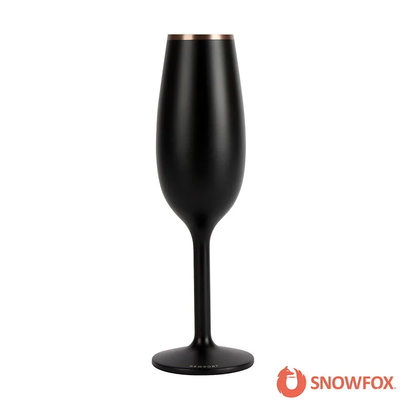 Snowfox 6 oz. Insulated Champagne Flute view 2