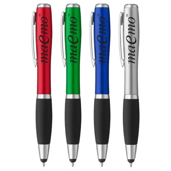 Curvaceous Stylus Ballpoint With Light view 4