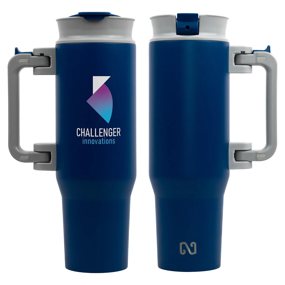 NAYAD® Genesis 40 oz Stainless Steel Double-Wall Mug with Foldable Handle view 5