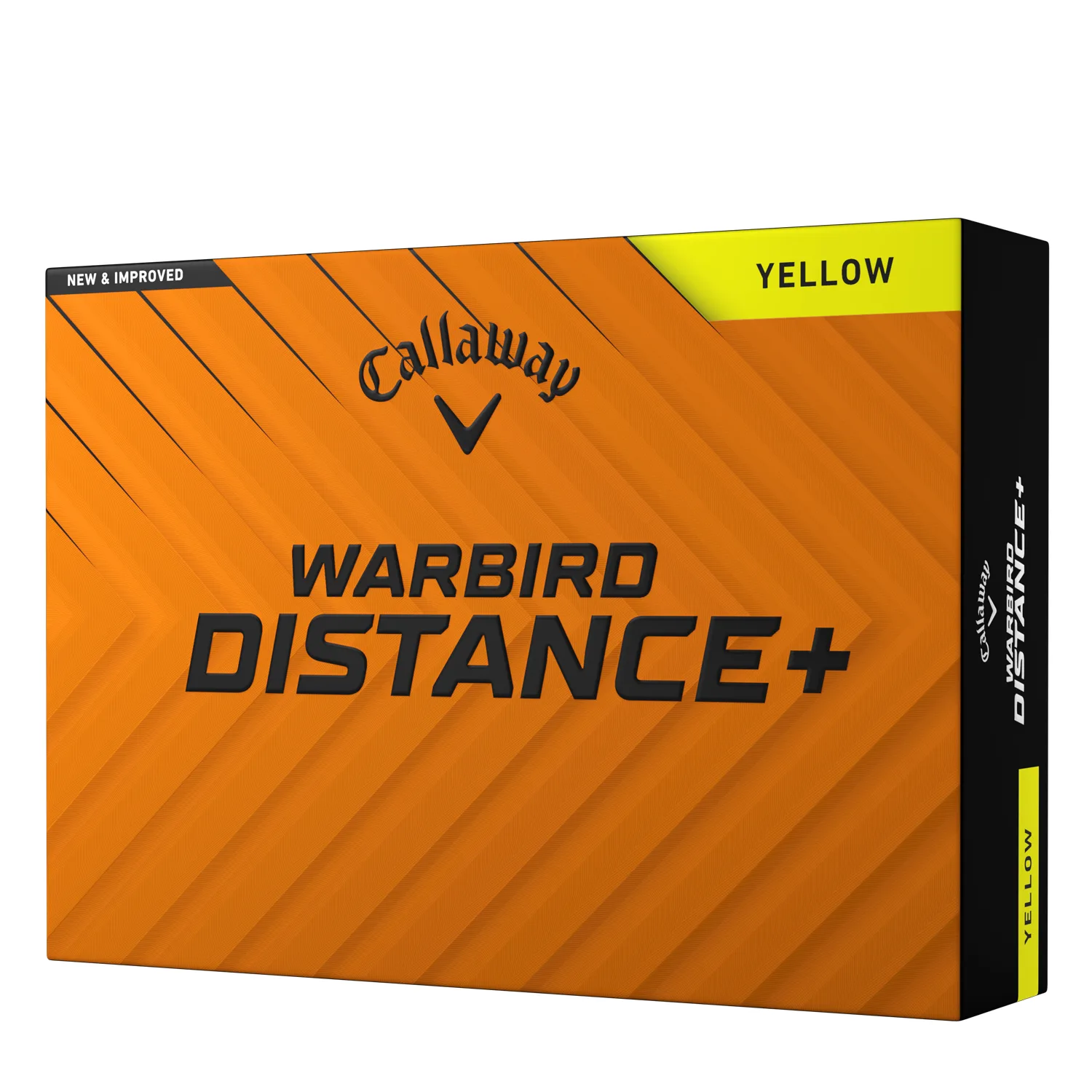 Yellow Logo Packaging Box View