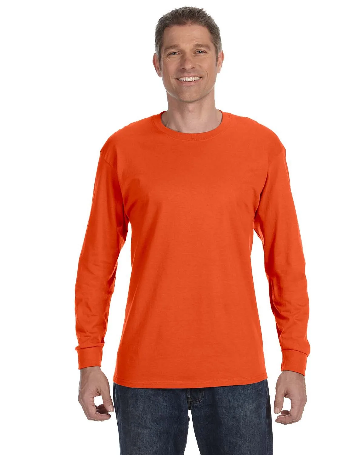 Jerzees Adult DRI-POWER® ACTIVE Long-Sleeve T-Shirt view 6