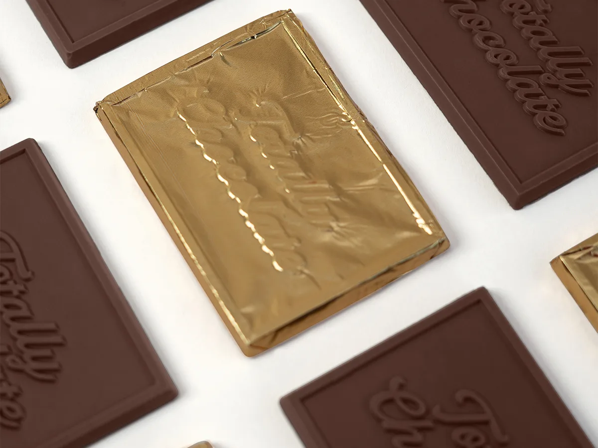 Deluxe Chocolate Storyteller with 3 Custom Engraved Chocolate Bars view 5