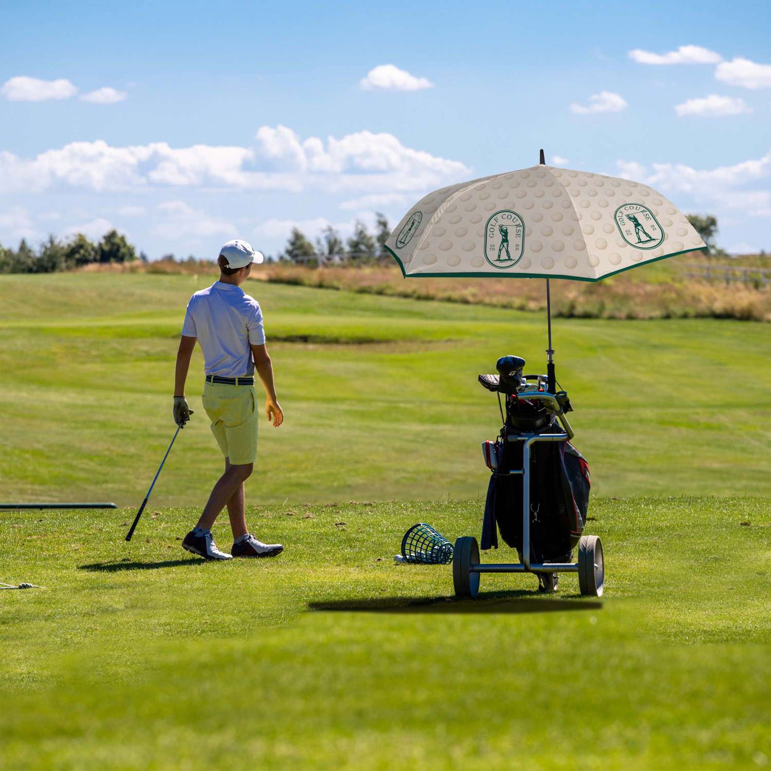 Golf Umbrella Dye Sublimation Single-Sided view 6