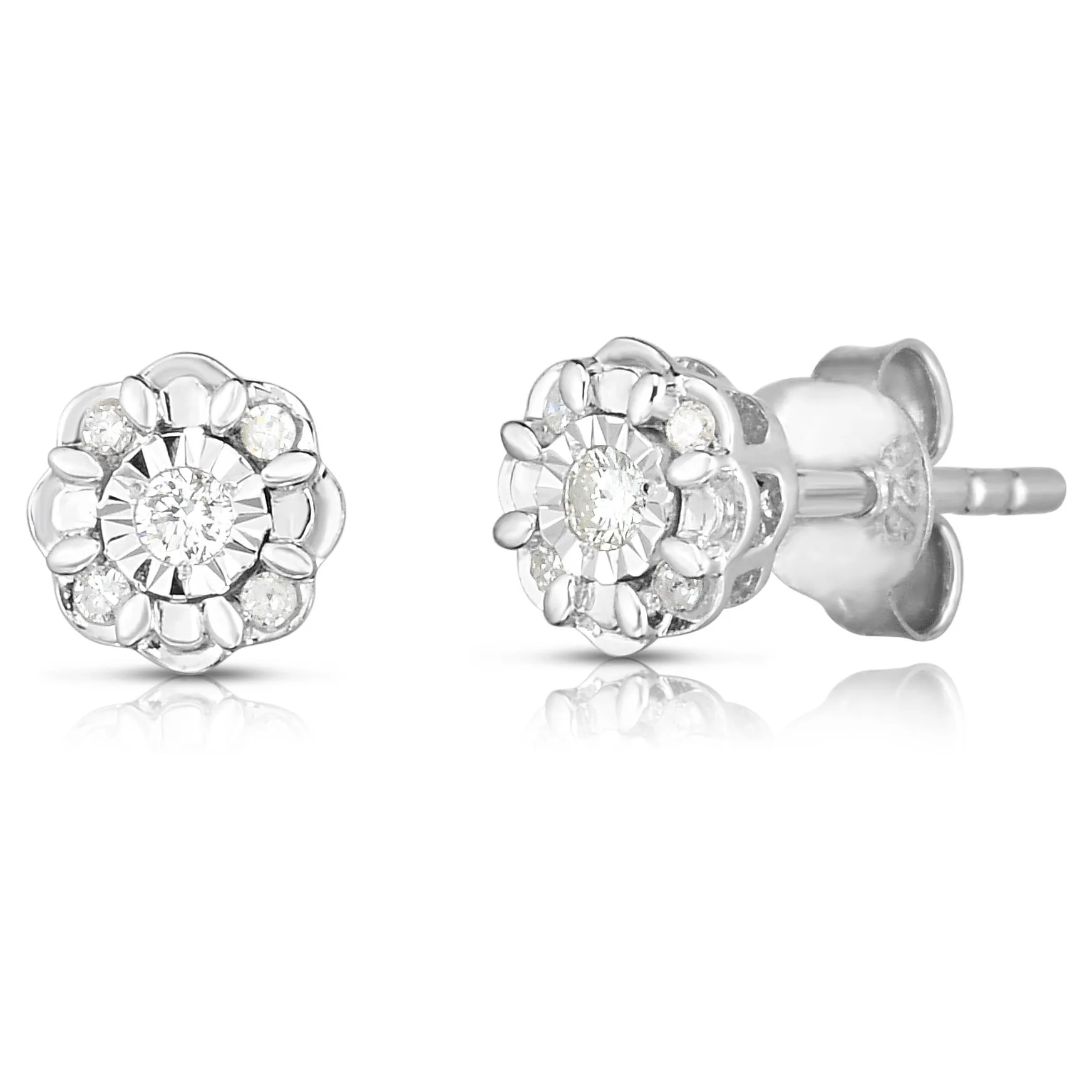 Jilco Inc Diamond Earrings - .10twt Round