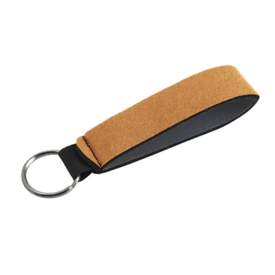 Suede Neoprene Wrist Strap Key Holder view 2