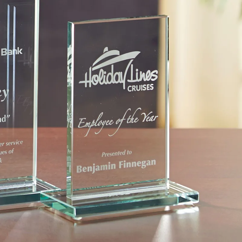 Glass Rectangle - Small Award