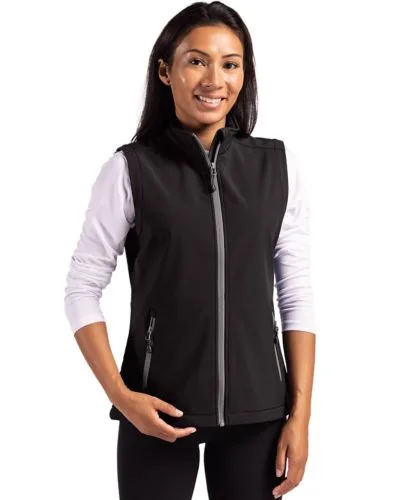 Clique Tempo Stretch Full Zip Womens Softshell Vest view 4