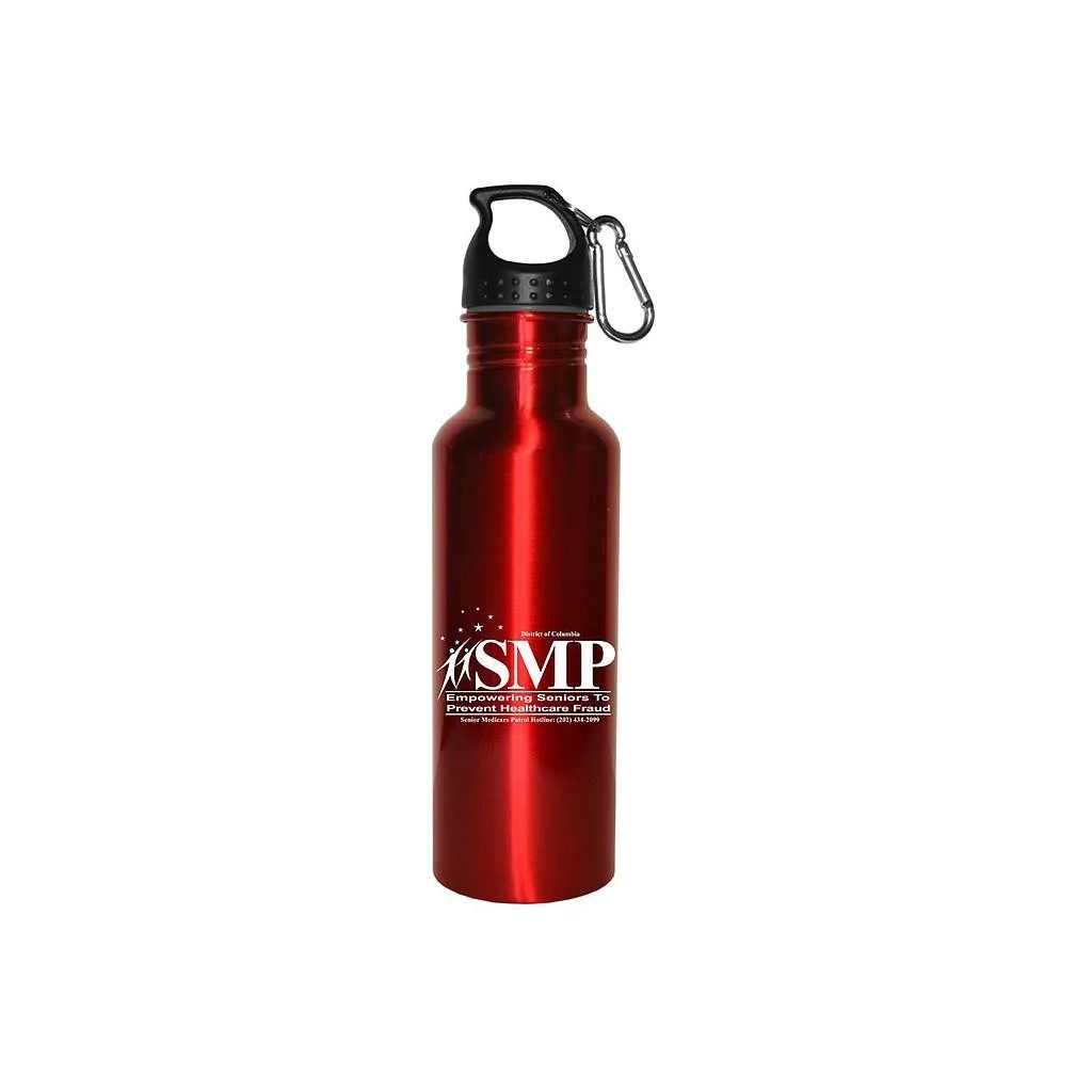 Wide Mouth Aluminum 28 Oz Sports Bottle view 2