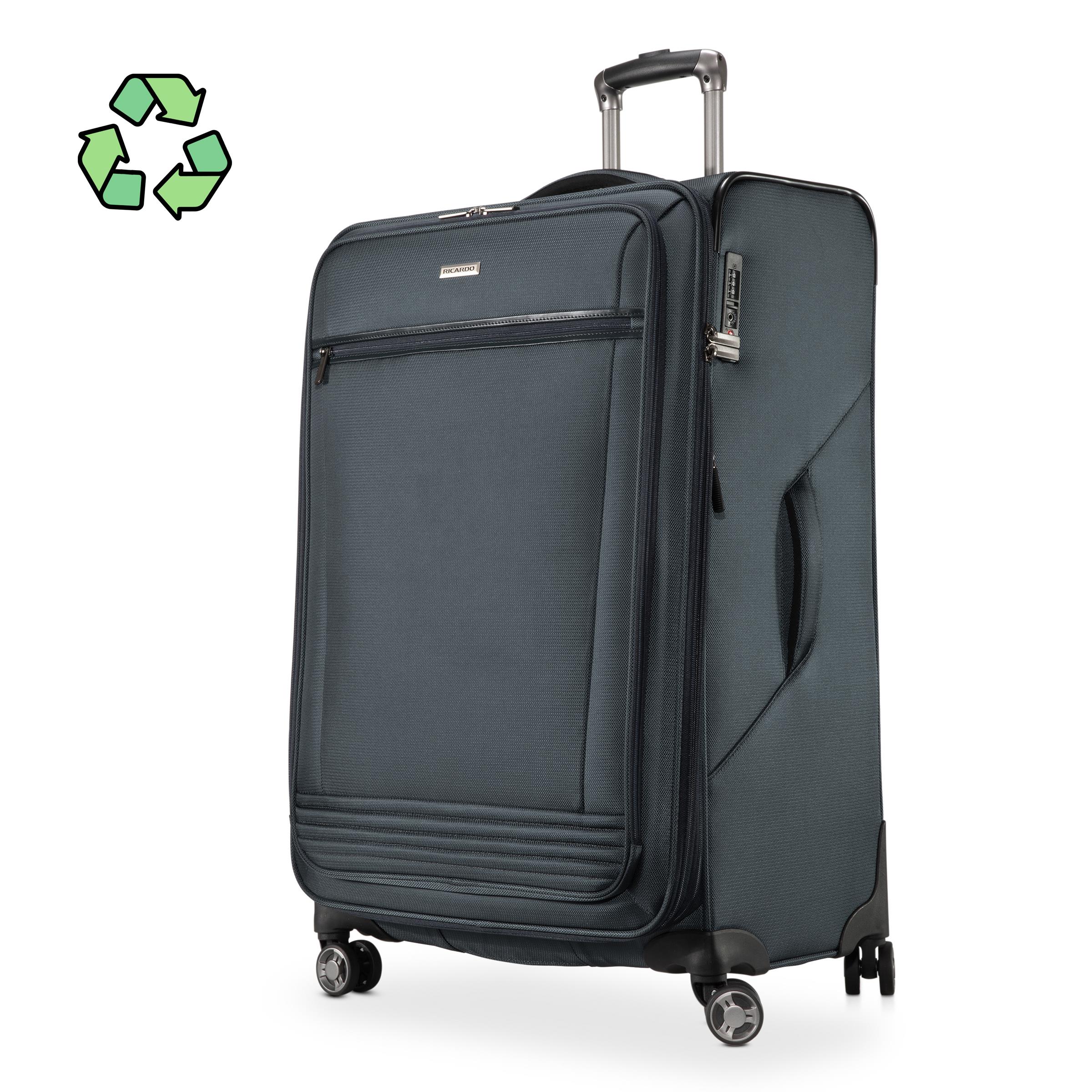 Ricardo Beverly Hills - Avalon Ss Large Check-In Expandable Spinner Luggage - Storm Blue