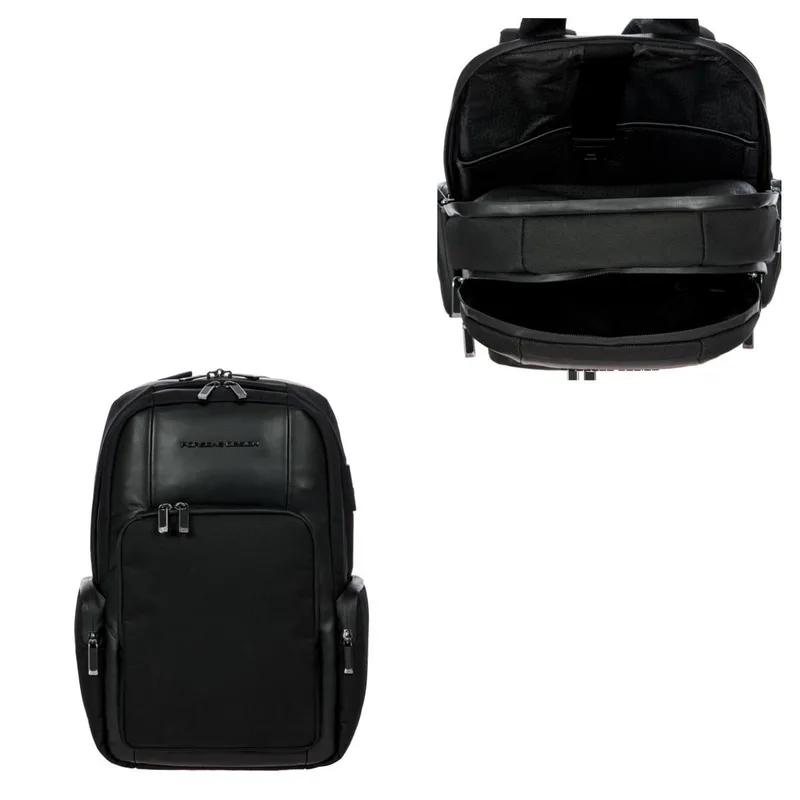 Bric's Porsche Roadster Black Nylon By Bric's Medium Backpack