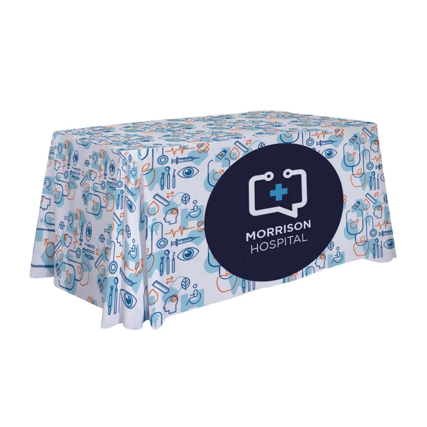 4' Economy Table Throw (Full-Color Full-Bleed)