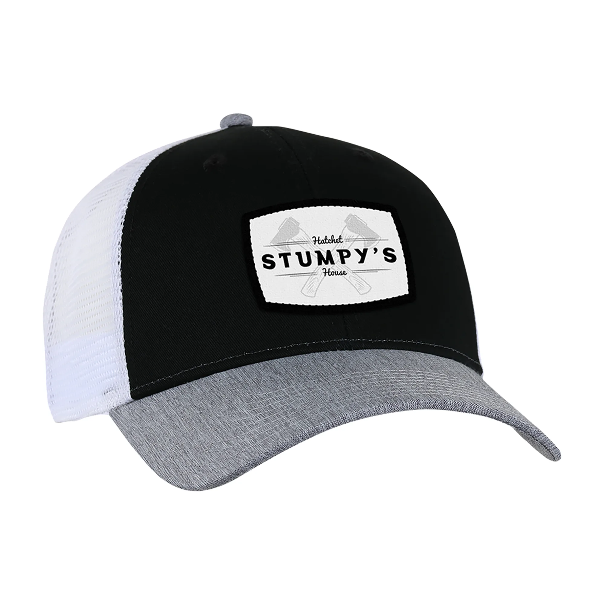Ahead Brant Cap - Black-White