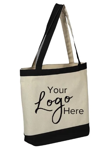 Accent Tote Bag with 4" Gusset (16"x14"x4") view 2