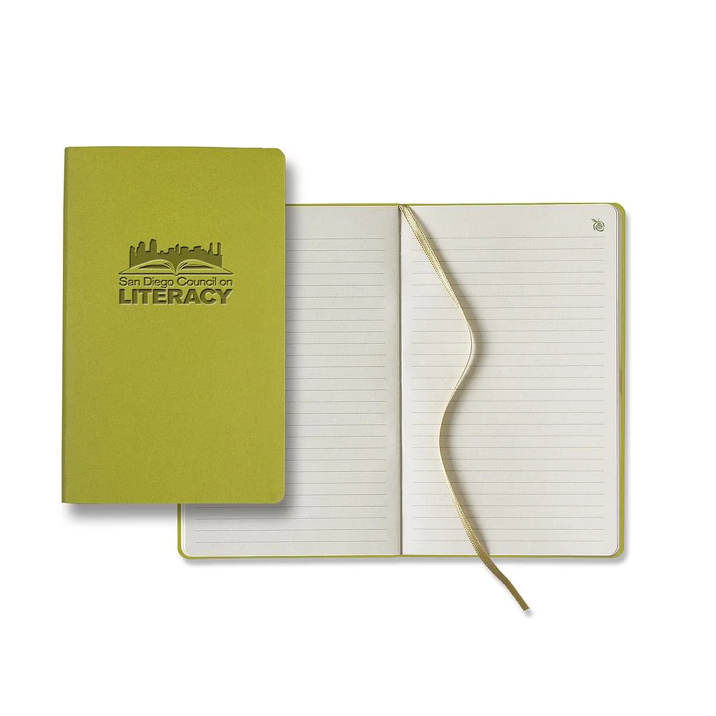 ApPeel Slim Medio Lined Apple Page Journal view 6