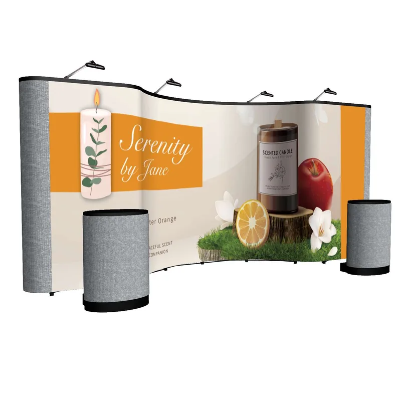 20' Combination ARISE Floor Kit (Mural w/ Fabric Ends)