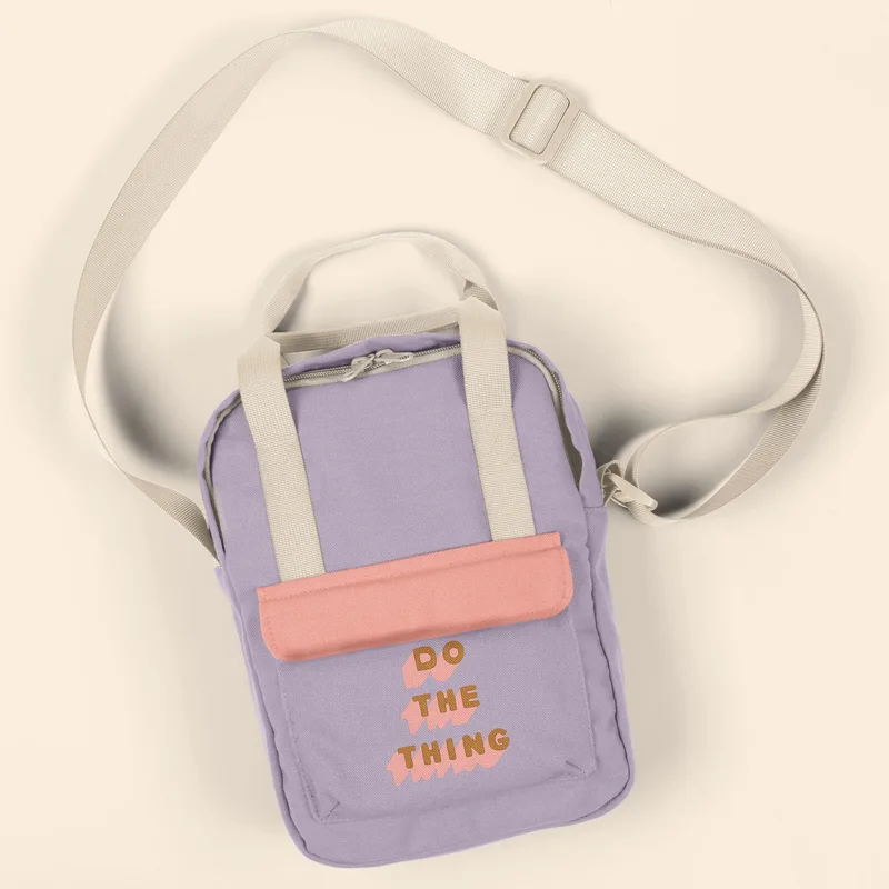 Mini Backpack Crossbody - Color Canvas