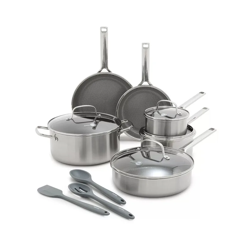 GreenPan Apex Hybrid Ceramic Nonstick 13-Piece Cookware Set