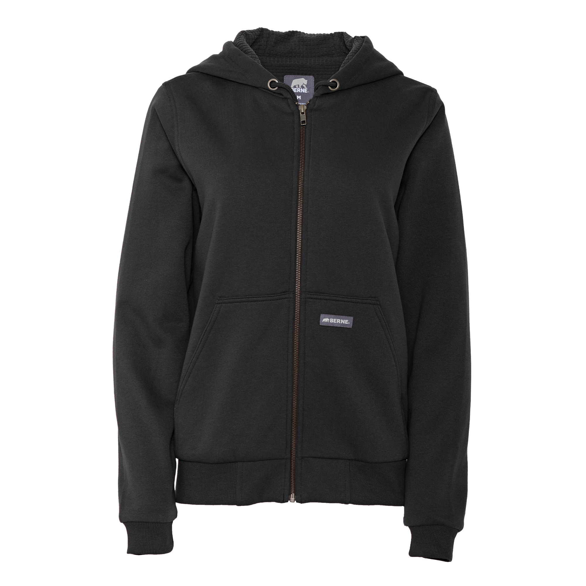 Berne Heritage Grid Fleece-Lined Zip Sweatshirt - Women's