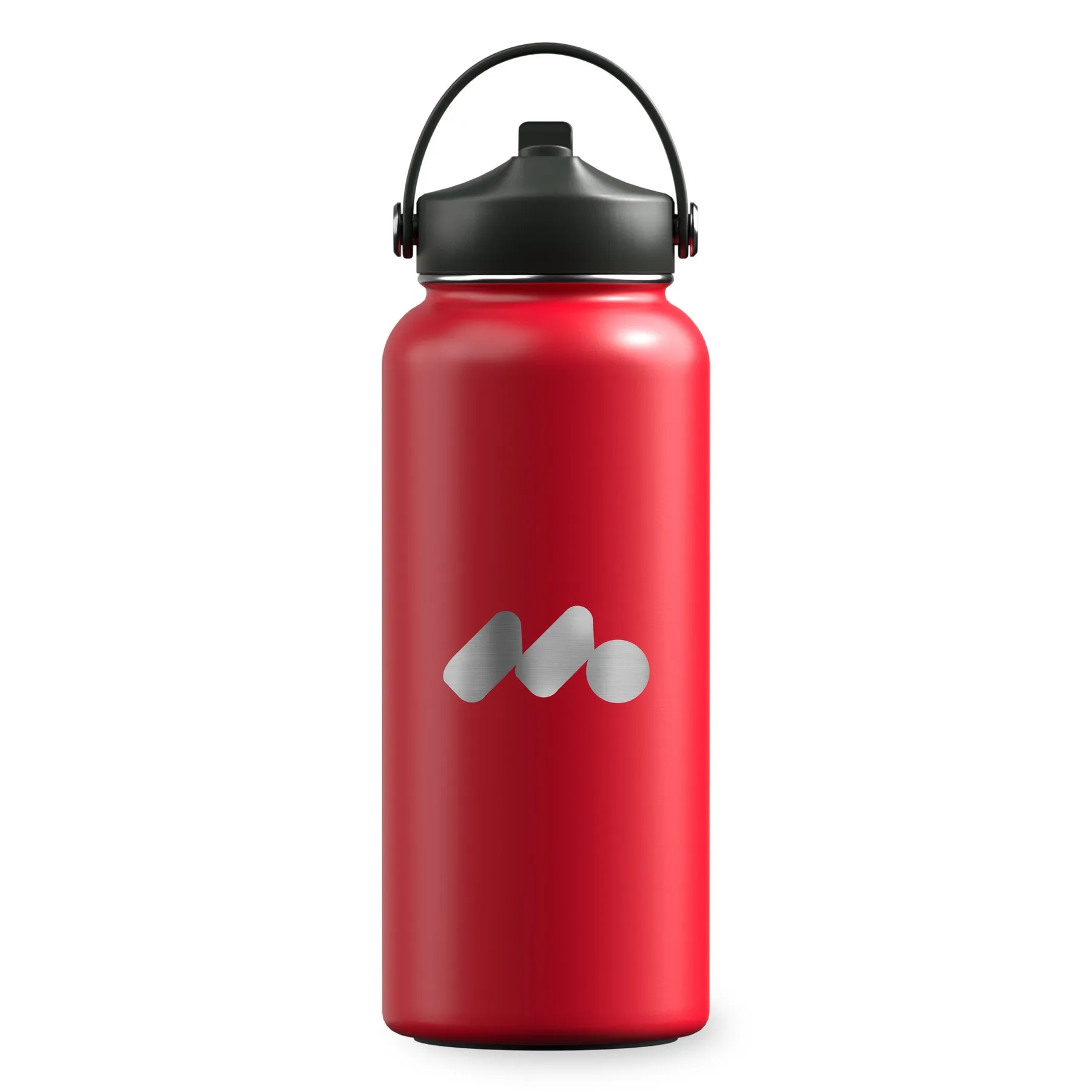 WINNER'S CIRCLE 946ml / 32oz RECYCLED STAINLESS STEEL BOTTLE WITH CAP KIT view 2