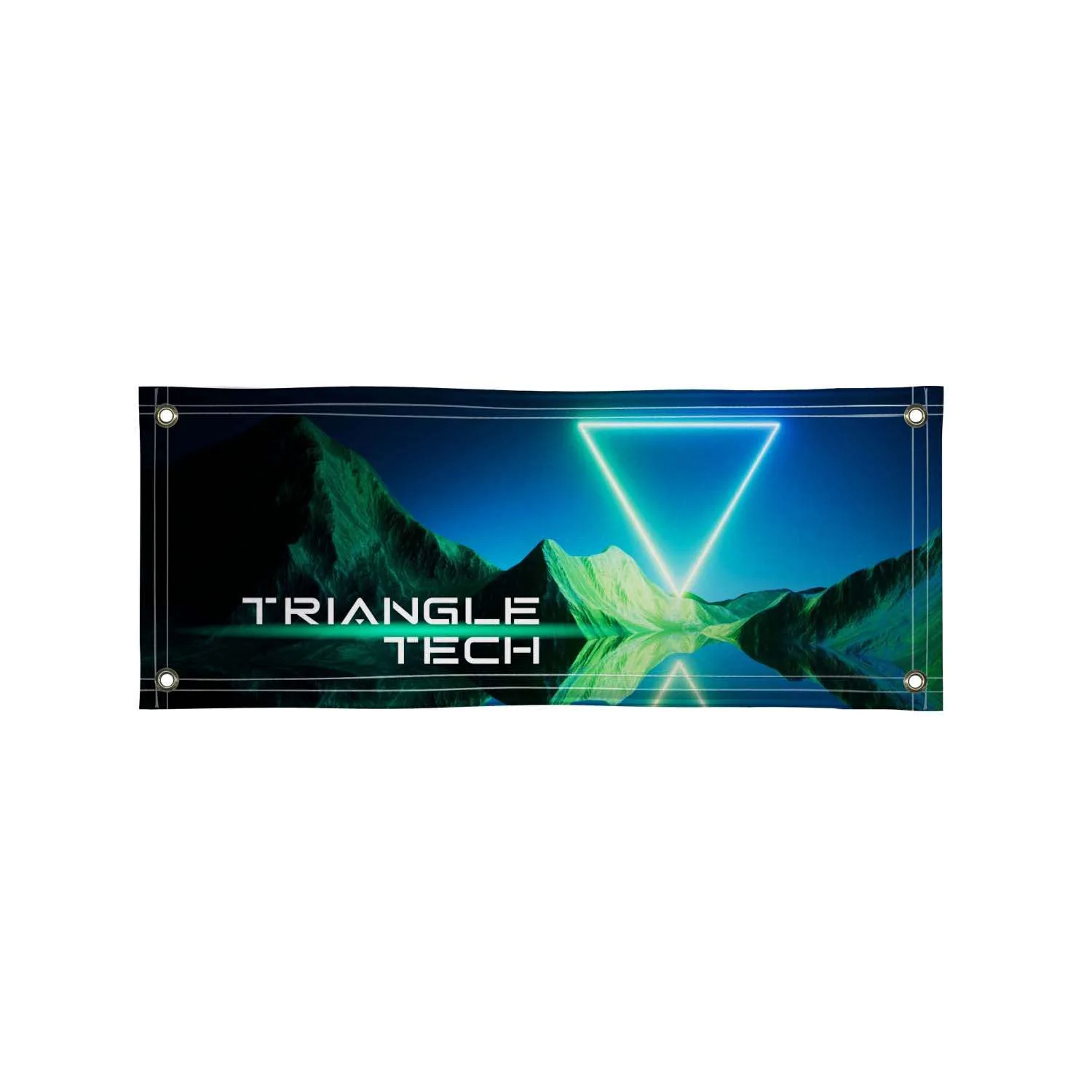 2' x 5' Poly Poplin Fabric Banner