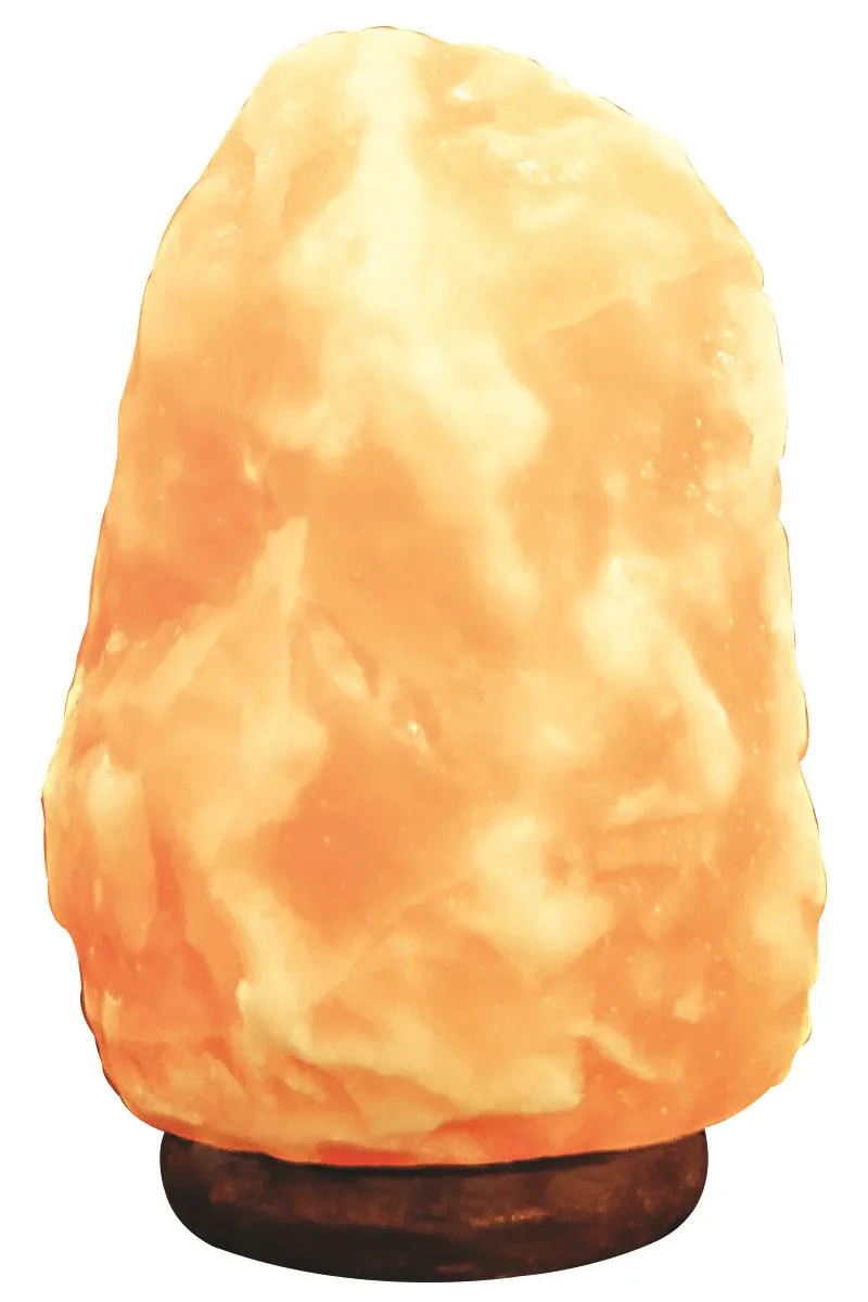 Pure Himalayan Salt Works 8" Natural Air Purifying Himalayan Salt Lamp