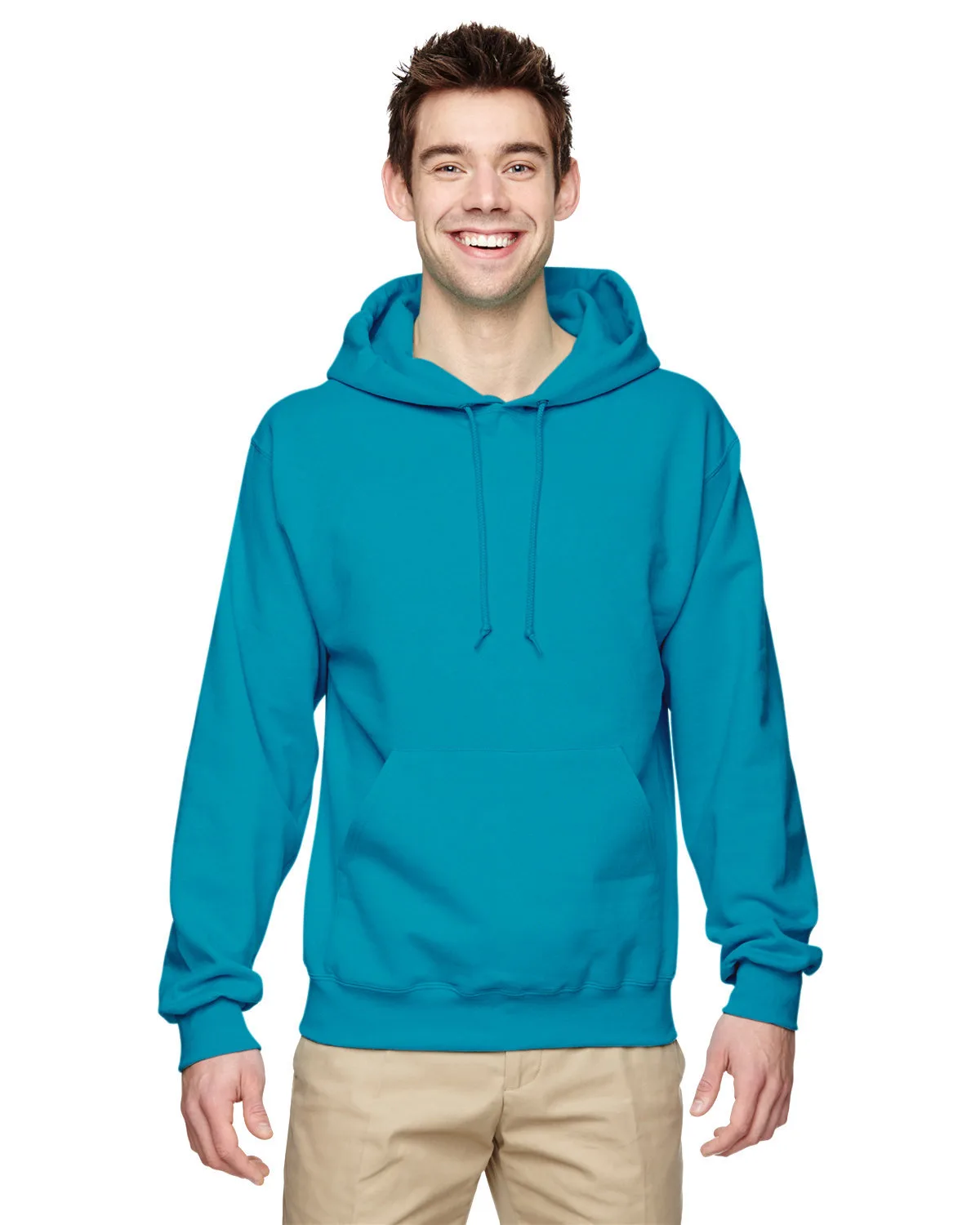 Jerzees Adult NuBlend® Fleece Pullover Hooded Sweatshirt view 7