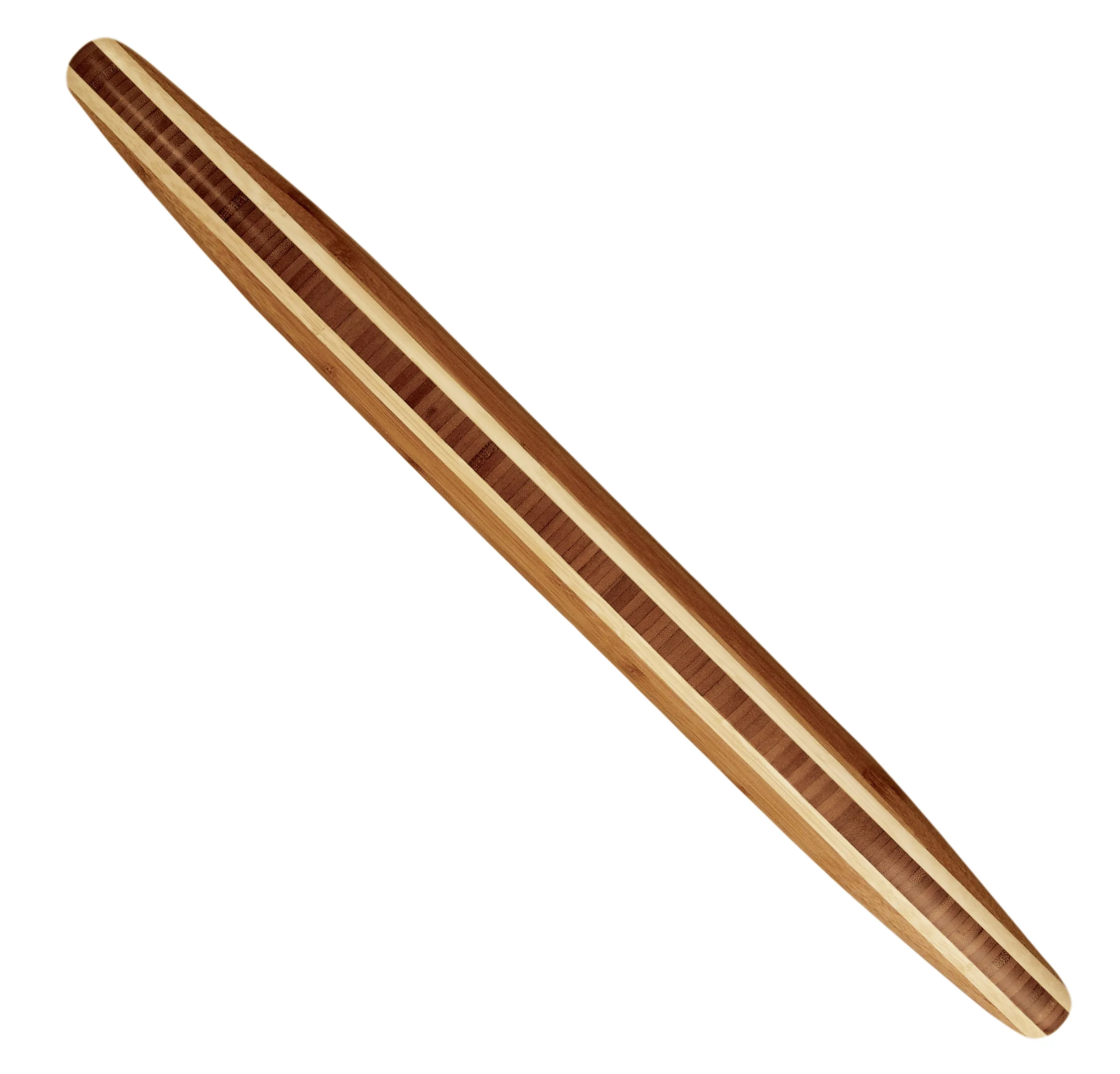 Bamboo Tapered Rolling Pin w/ Inlay view 3