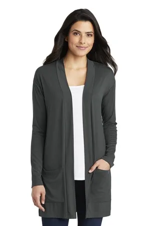 Port Authority ® Women's Concept Long Pocket Cardigan . view 2