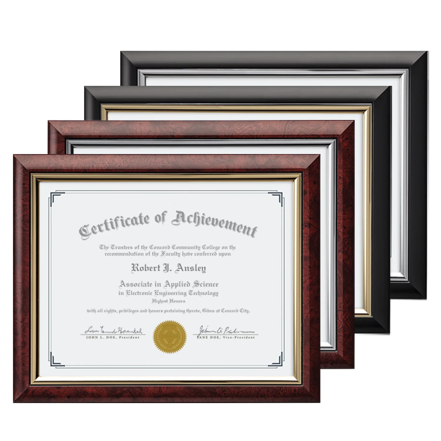 Trent Certificate  Frame