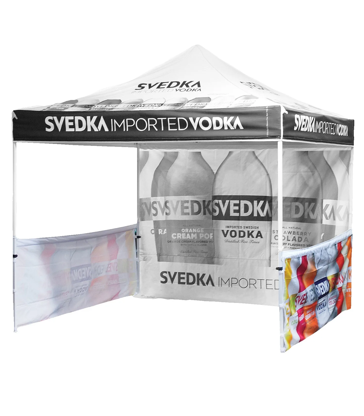 Side Rails for 10' Pop Up Tents