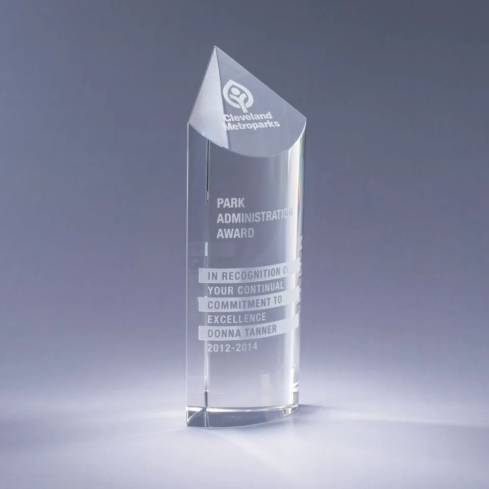 11.25" Scope Crystal Award