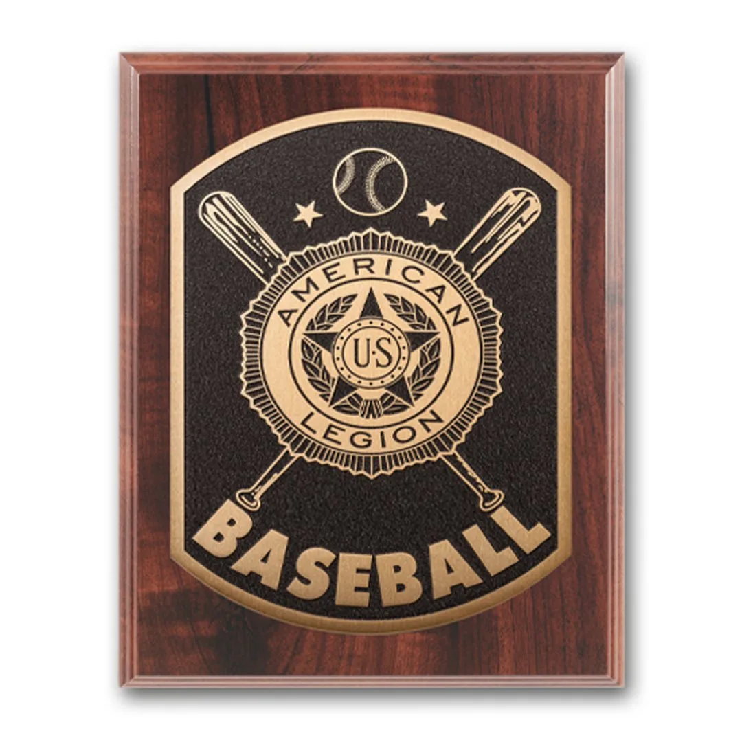 Photocast Plaque - Walnut Finish