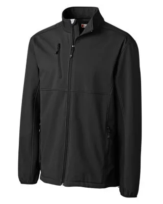 Clique Narvik Recycled Colorblock Stretch Softshell Mens Full Zip Jacket view 2