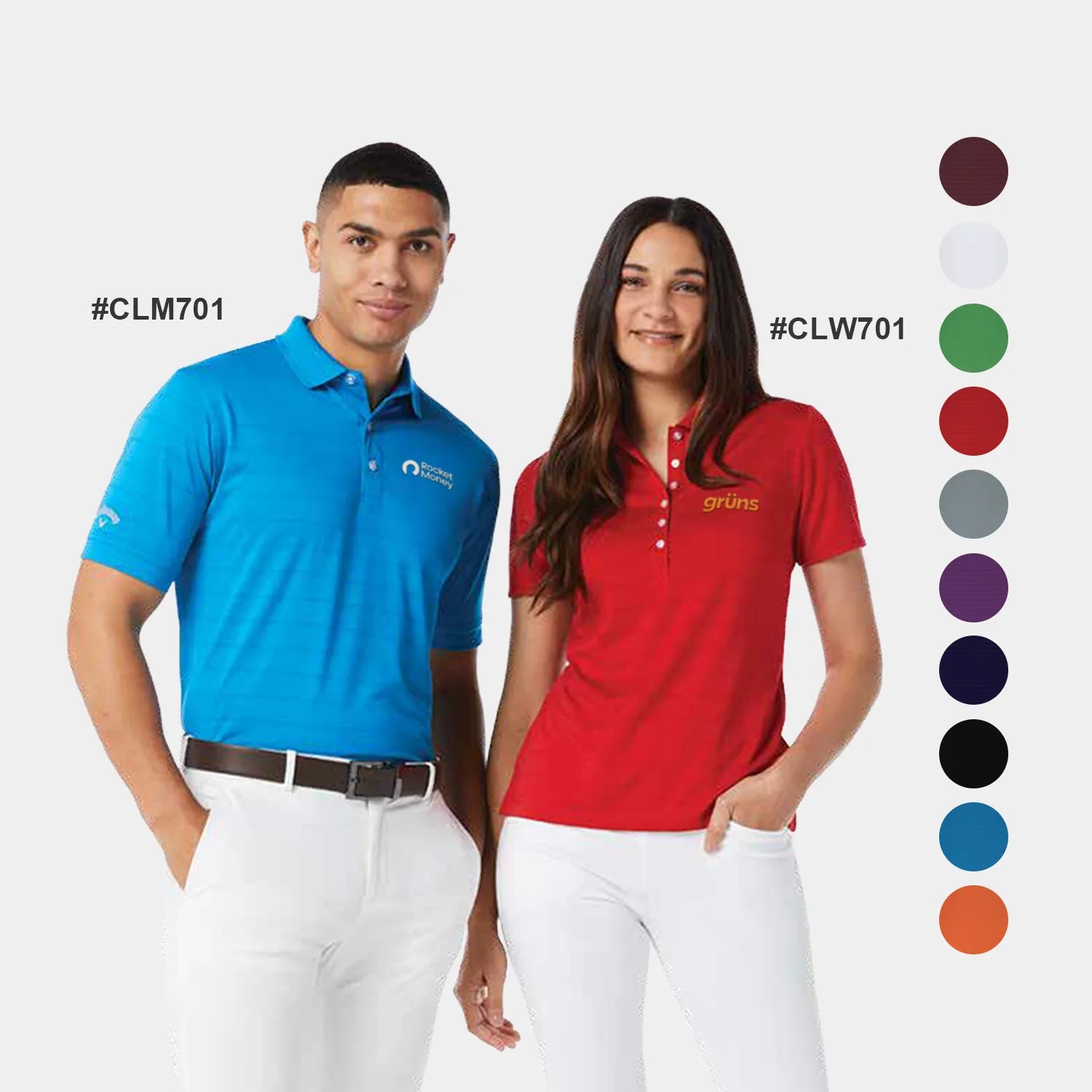 Callaway® Vent Moisture Wicking Women's Polo Shirt with Custom Logo