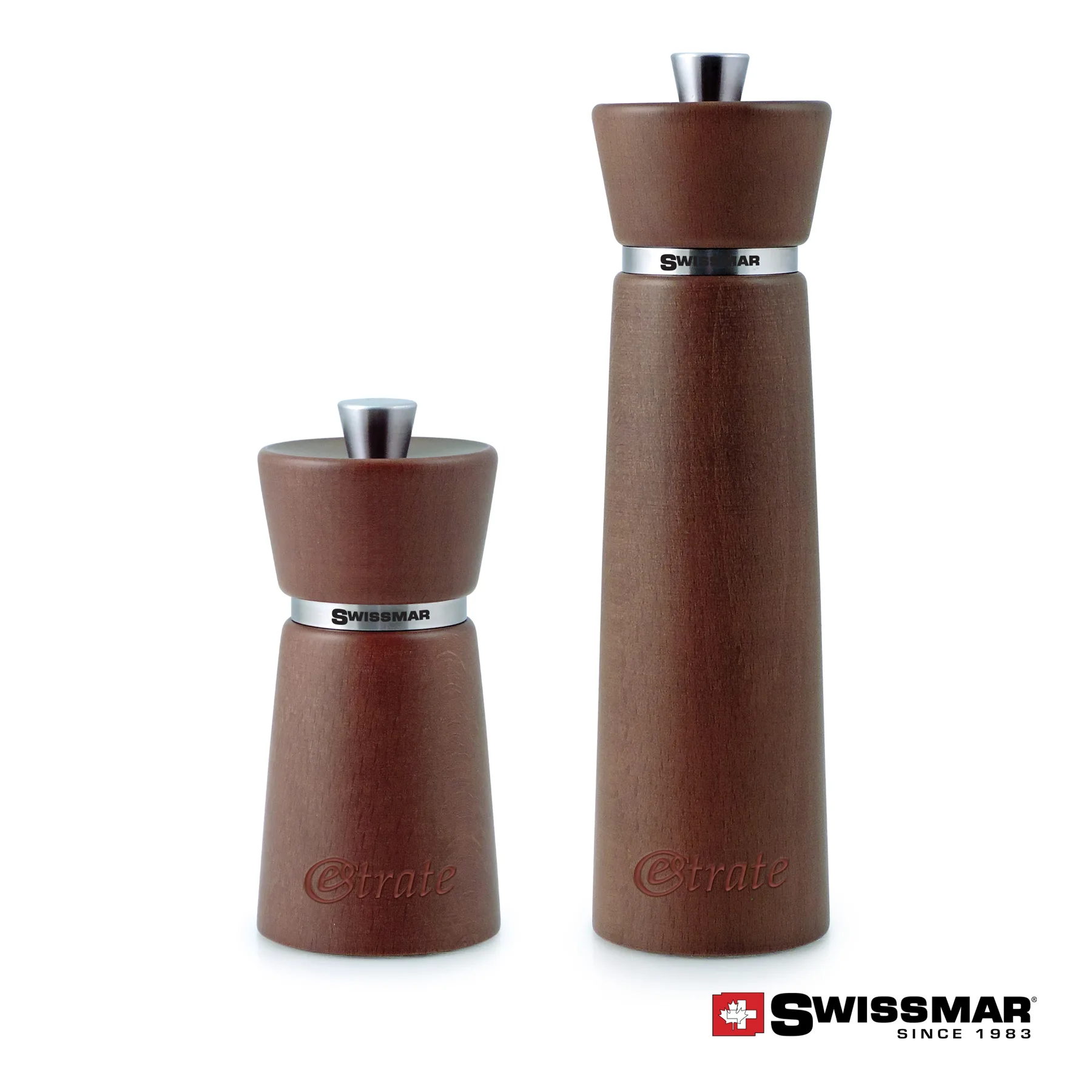 Swissmar® Hamburg Wood Mill - Chestnut