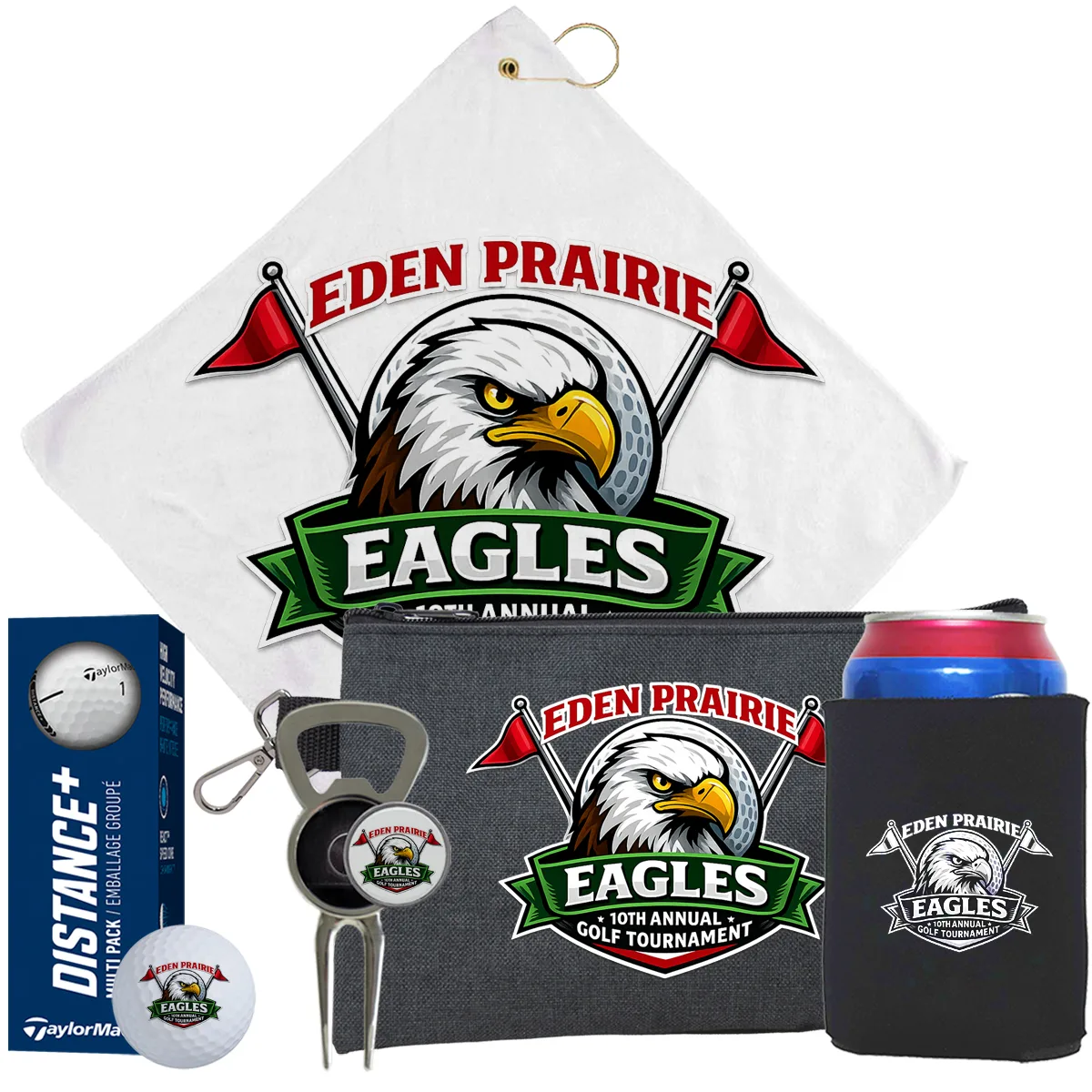 Deluxe Weekend Warrior Golf Kit - TaylorMade Golf Balls