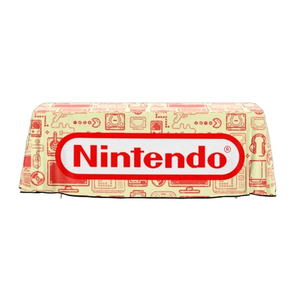 IMPORT 6' Full Color Drape Table Throw