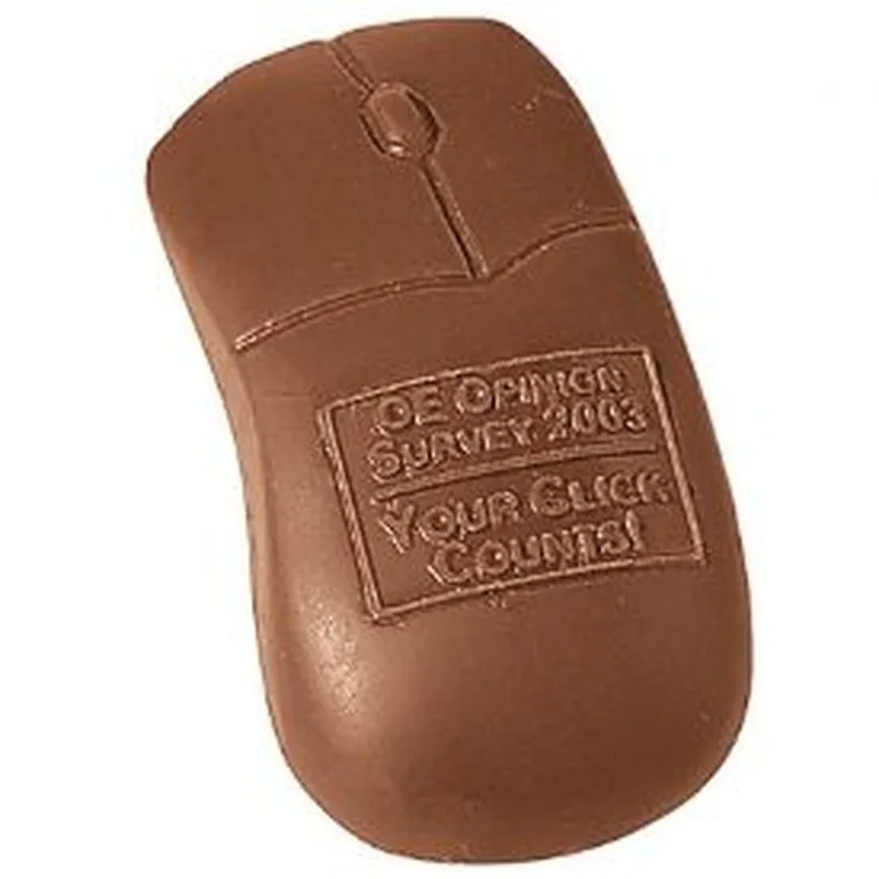 Molded Chocolate Computer Mouse