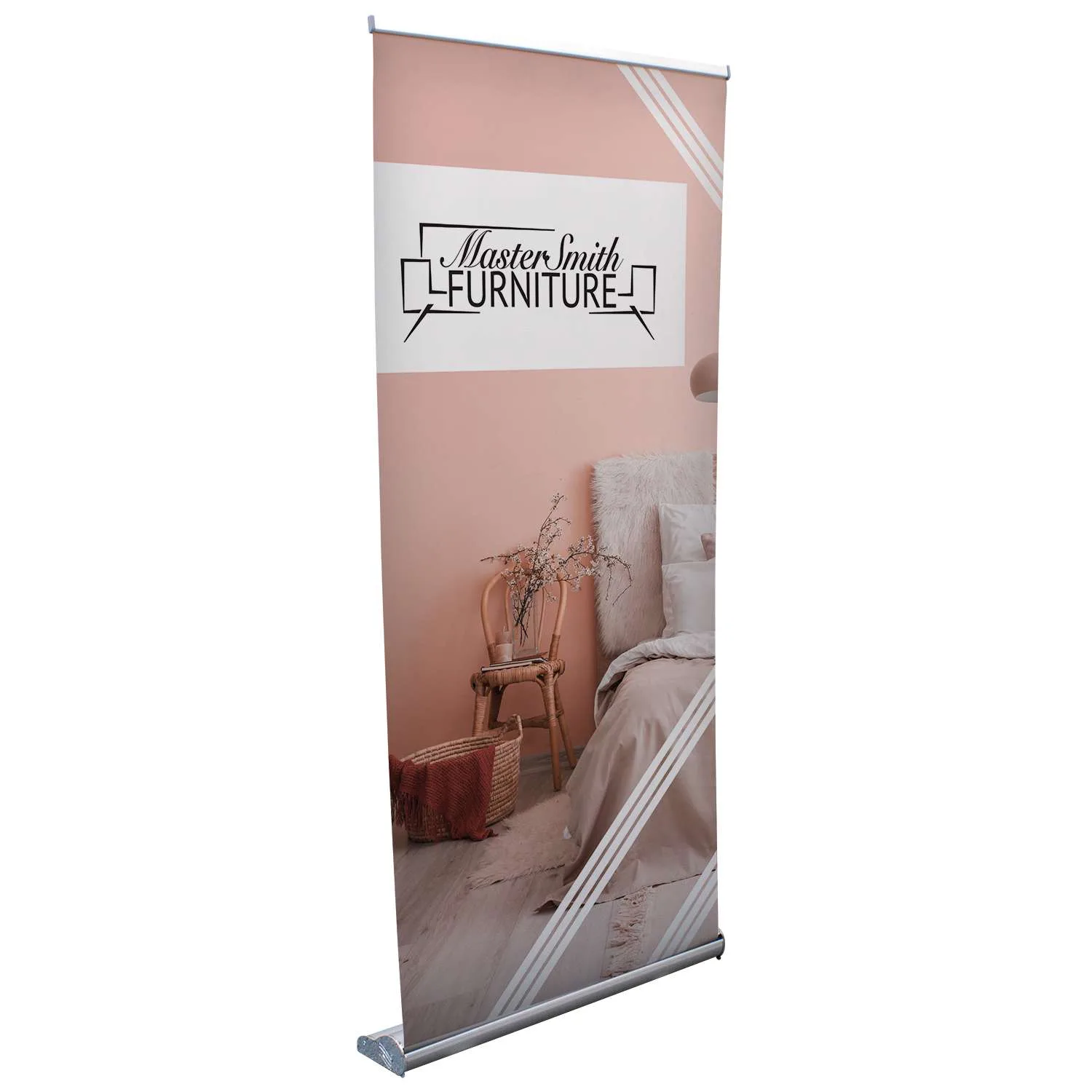 36" Stratus Retractor Kit (No-Curl Opaque Fabric)