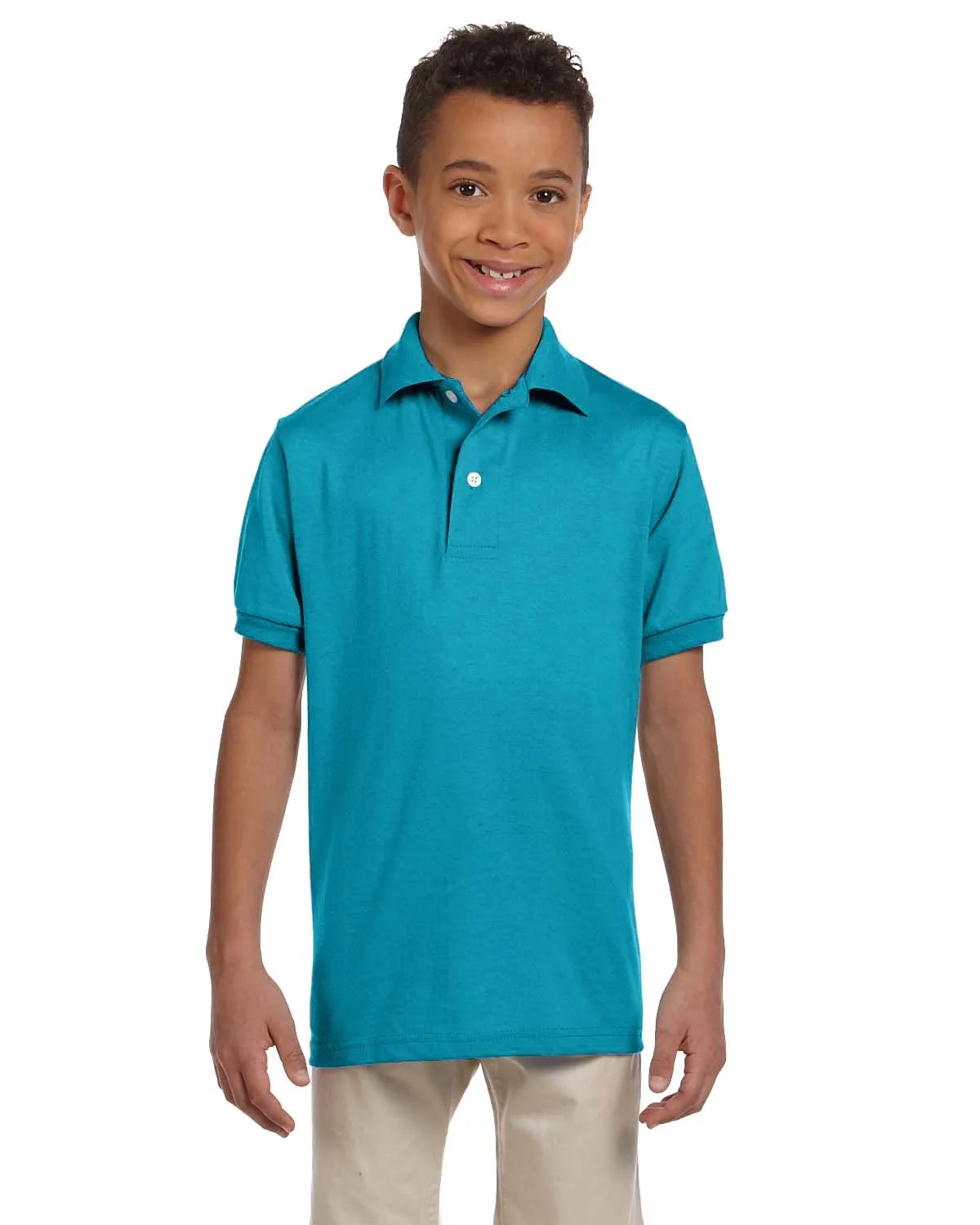 Jerzees Youth DRI-POWER® ACTIVE Jersey Polo view 2