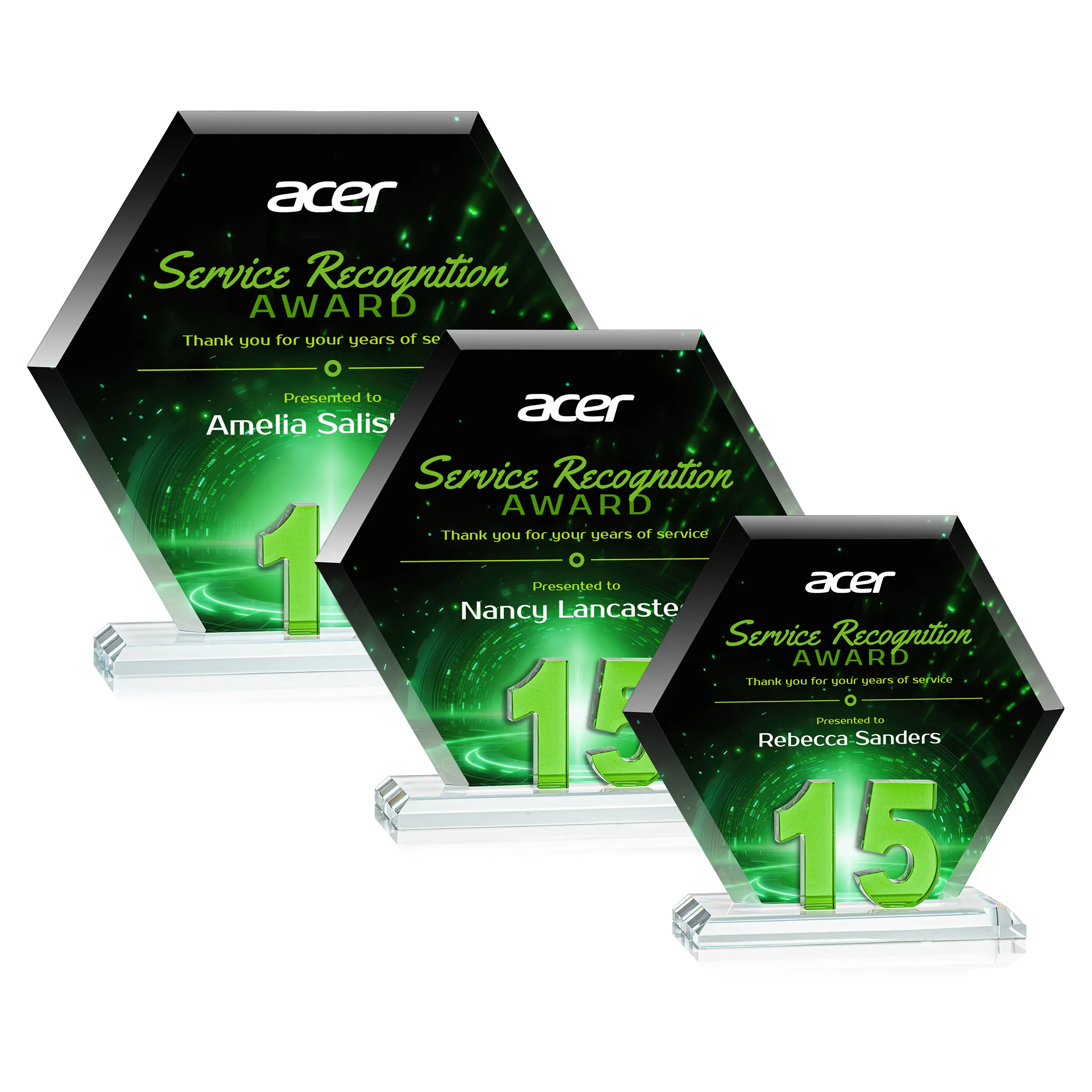 15, VividPrint™, Green