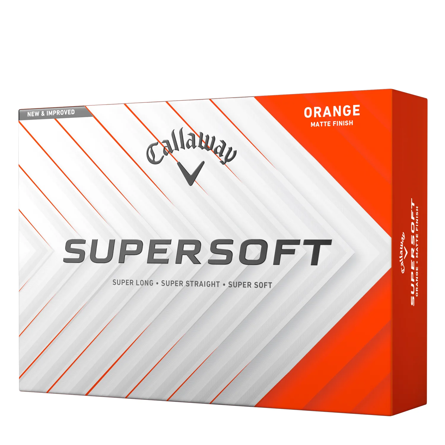 Orange Blank Packaging Box View