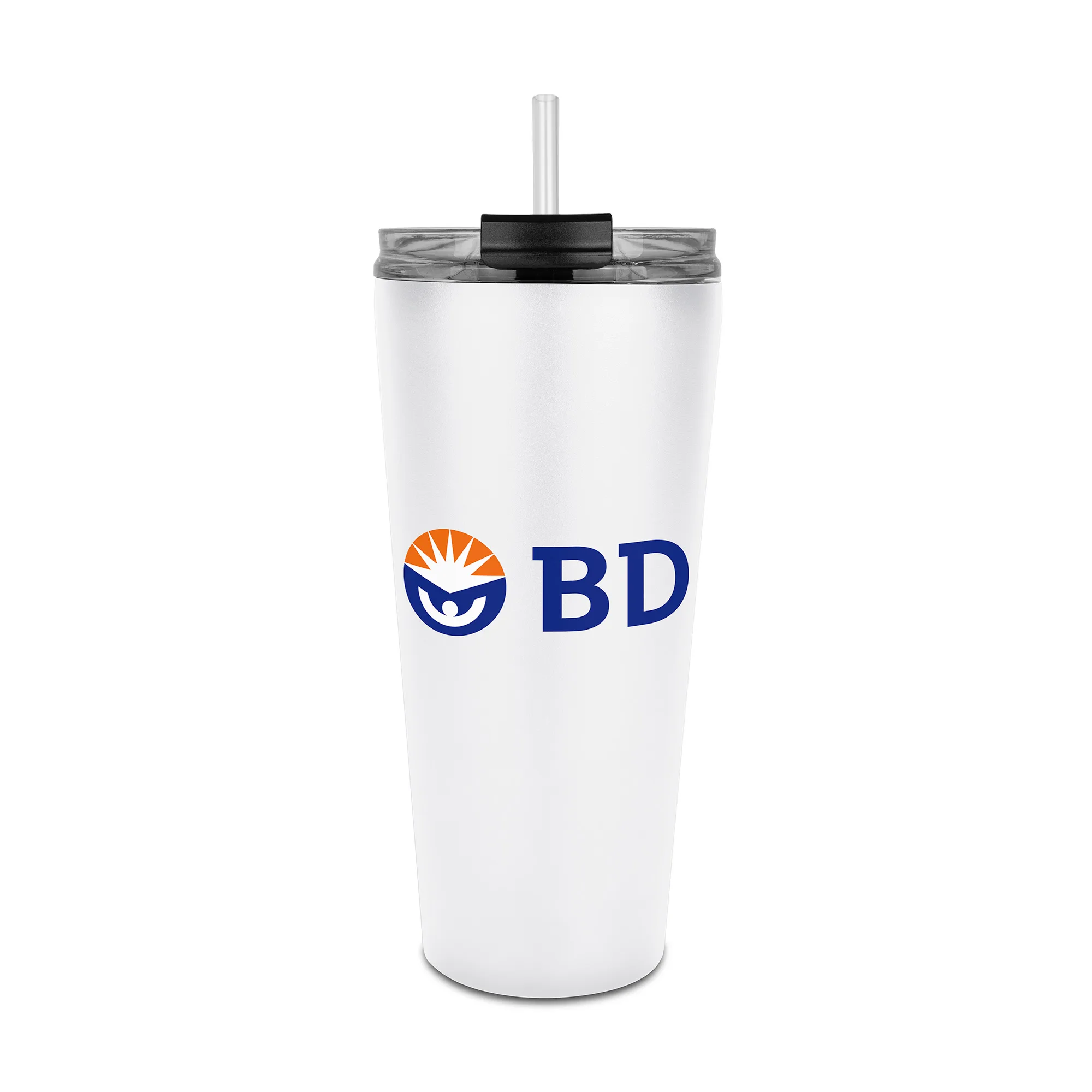 27 Oz. Trumbull Dual Wall No-Spill Vacuum Mug w/Straw view 5