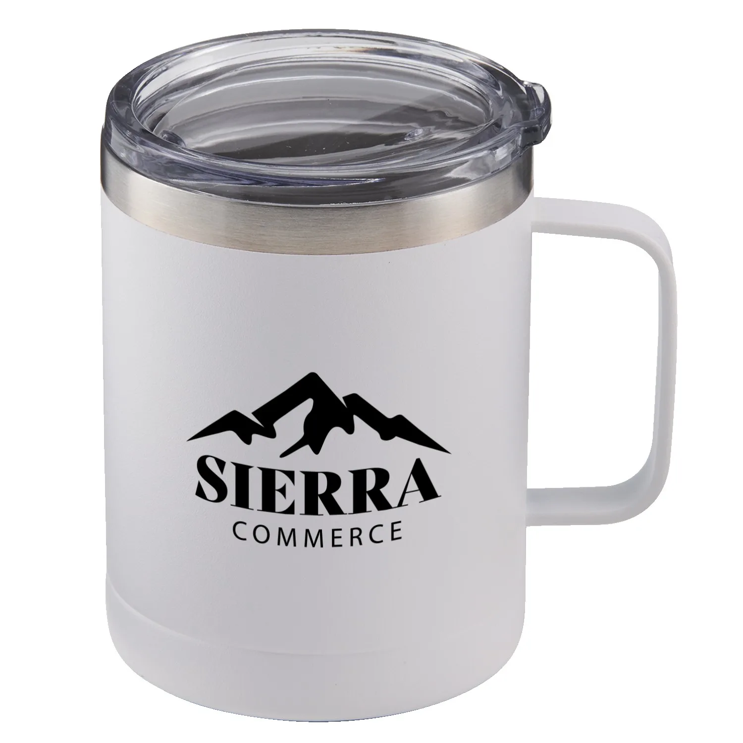 14 Oz. Powder Coated Stainless Steel Camping Mug view 4