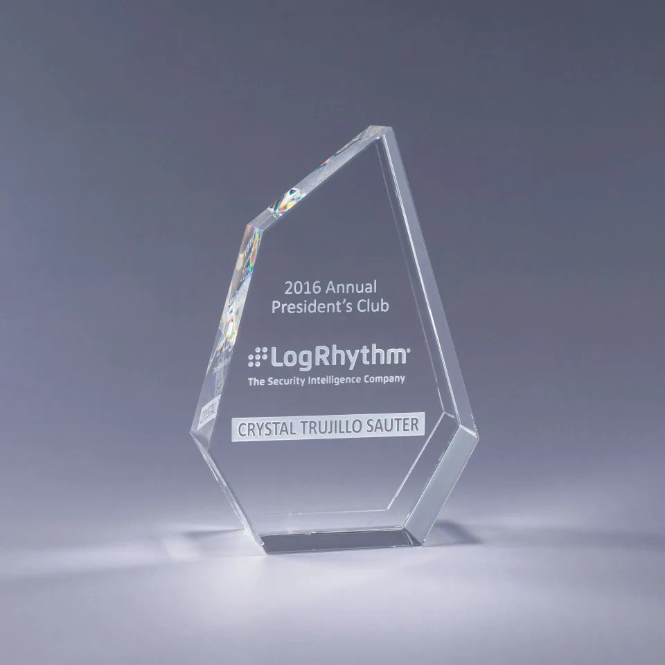8" Epic Crystal Award
