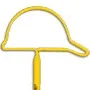 Hard Hat Inkbend Standard, Bent Pen view 3