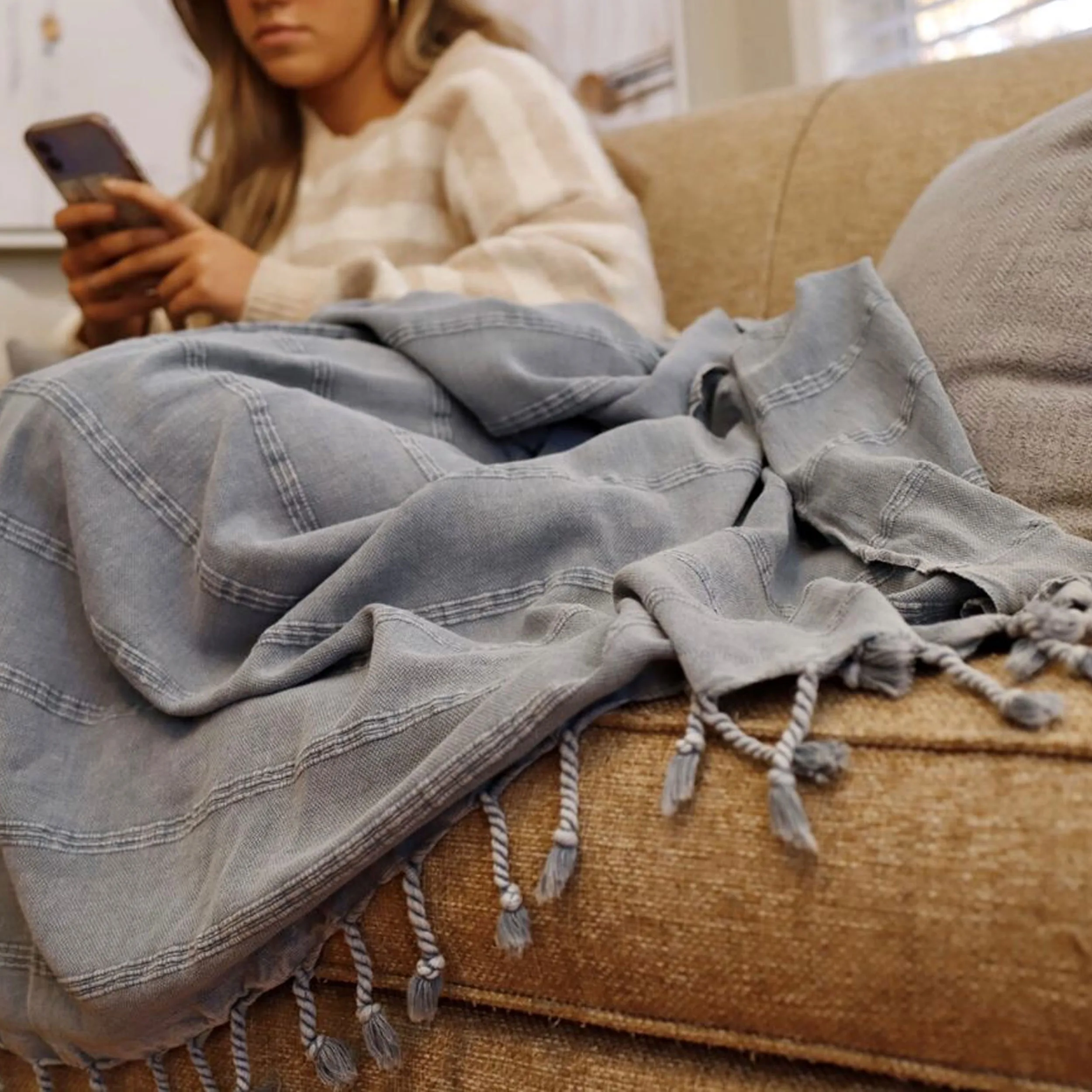 Teema Stone Blanket