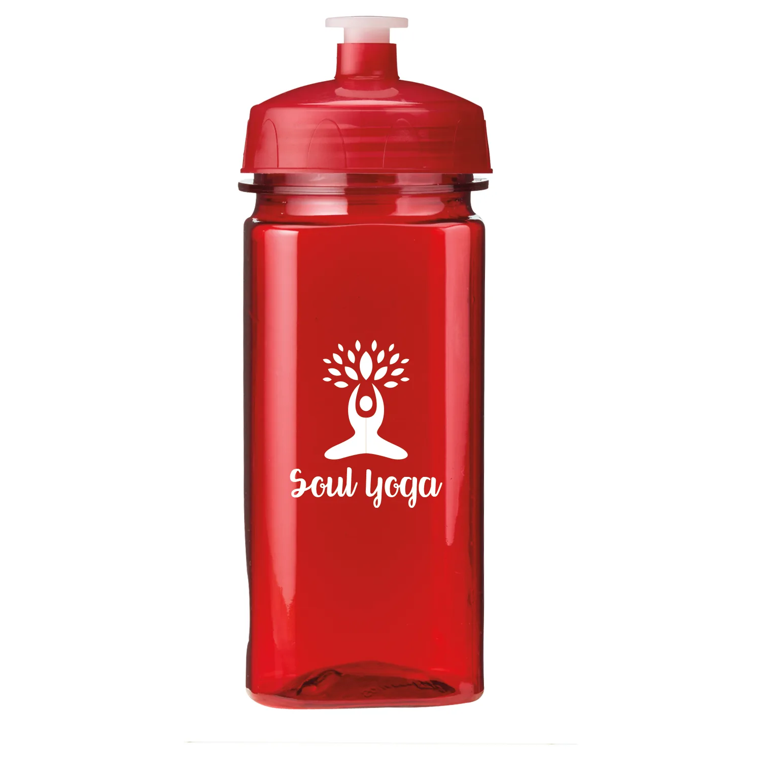 16 Oz. PolySure™ Squared Up Sports Water Bottle view 3